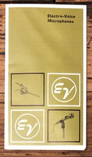 EV Electro-Voice RE15 666 668 642  Microphones Fold Out Dealer Brochure *Orig* picture