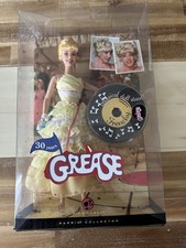 2008 Barbie Grease Frenchy Doll M3256 Pink Label 30th Anniversary Musical Stand picture