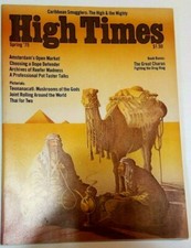 HIGH TIMES GREAT CHARAS VINTAGE SPRING 1975 MARIJUANA MAGAZINE NOS WEED 420 N/M picture