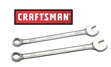 Craftsman Combination Wrenches POLISHED Inch or MM 12pt Any Size standard length picture
