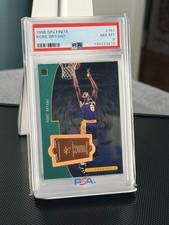 1998 U.D. SPx Finite Kobe Bryant #/4050 PSA 8 only 53 PSA graded (Pop Higher 2) picture