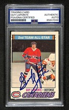 Guy LaPointe HOF 1977-78 O-Pee-Chee Card #60 Signed Canadiens PSA/DNA 210826 picture