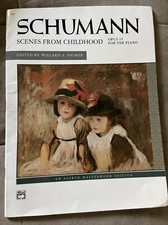 SCHUMANN SCENES FROM CHILDHOOD OP 15 SCHUMANN PALMER ALMST picture