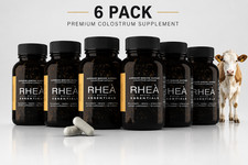 RHEA Silvia Bovine Colostrum 360 Capsules Exp 10/2026 - New/Sealed (6 PACK) picture