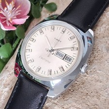 Serviced 1974 Timex Electronic Men's Vintage Kolchak Watch, New Strap & Crystal picture
