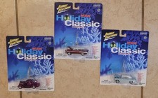 Johnny Lightning 2002 Holiday Classic Ornaments Lot of 3 1957 Nomad 55 Bel Air picture