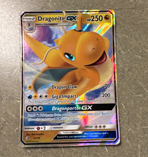 Dragonite GX Dragon Majesty 37/70 GX Holo Ultra Rare 250 HP English 2018 picture