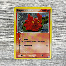 2005 Pokemon Slugma 73/115 EX Unseen Forces Reverse Holo Stamped NM/LP picture