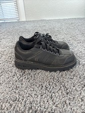 Vtg Skechers Jammers Shoes Womens 6.5 Brown Chunky Oxfords Platform 46930 picture