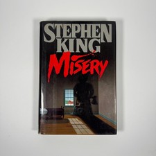 Misery by Stephen King (1987) FIRST US Edition 1st Printing HC /DJ $18.95  picture