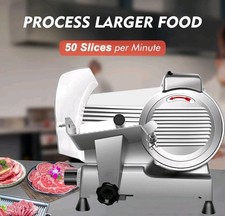Zomagas Meat Slicer Machine 8.5in Frozen Meat Cheese Deli Slicer Restaurant picture