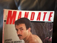 Mandate Magazine 2/86 vintage gay interest male pinups picture
