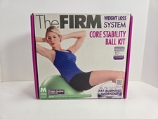 The Firm Core Stability Ball Workout Kit Excercise Workout  picture