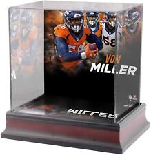 Von Miller Denver Broncos Deluxe Mini Helmet Case - Fanatics picture