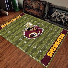 Washington Redskins Football Field Runner Mat Carpet - 63