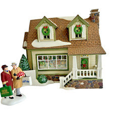 Dept 56 Collectors Club House #54800 Old Stock w/Light Cord Box Figurine Vintage picture