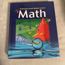 McDougal Littell Middle School Math: Student Edition Course 2 2005 by MCDOUGAL picture