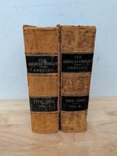 1864 Horace Greeley The American Conflict Civil War 2 Vol Set 1st Ed - ROUGH picture