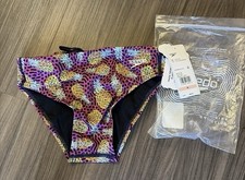 Men’s / Youth SPEEDO Swim Briefs Euro Brazilian Size 28  Pineapple Party Eco picture