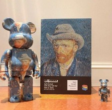 Medicom Toy BE@RBRICK Van Gogh Museum Self-Portrait 100% & 400% artist picture