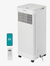 Midea 10,000 BTU Portable Air Conditioner White Remote Smart Home Alexa 115V picture