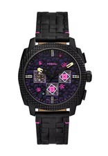 Fossil Minecraft LE1252 The End Chronograph 44mm Leather New picture