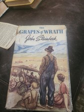 The Grapes of Wrath by John Steinbeck - 1st Edition - 4th Printing - 1939 picture