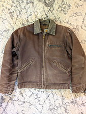 Carhartt Brown J97 Detroit Jacket Men's M Vintage picture