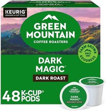 green mountain, dark magic dark roast, k-cup pods, 48 count picture