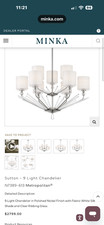 Sutton Chandelier By Metropolitan Lighting picture