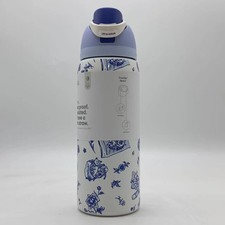 Owala FreeSip 32oz Water Bottle Delft Cats Limited Edition picture