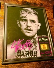 Nirvana Signed Photo Reprint Framed w/ 1993 Ticket & Laminate Reprints picture