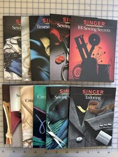Singer Sewing Reference Library - Lot of 11 Softcover Books New picture