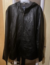 Vintage Y2K Old Gap Lamb Nappa Leather Jacket - Size S  picture