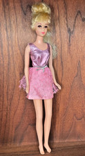 Vintage 1074 Growin Pretty Hair Francie Barbie Doll w Original Dress 1970's picture