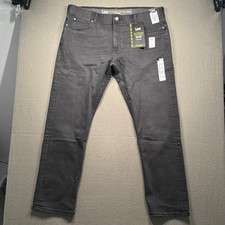 Lee Extreme Motion MVP Jeans Mens Size 40x32 Farrow Grey Slim Straight 20223 picture