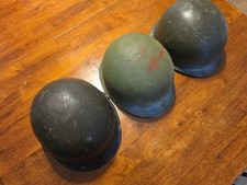 Lot Of 3 Vietnam Era Us Army M1 Helmets picture