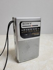 Sony ICF-S10MK2 Portable Pocket AM/FM Radio Silver  picture