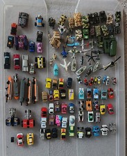 Large Vintage Micro Machines Lot-WORKING Pull-Backs/COMPLETE Highway Warriors picture