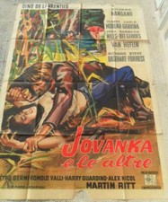 JOVANKA E LE ALTRE manifesto poster 4F originale Silvana MANFREDO ART 1960 picture