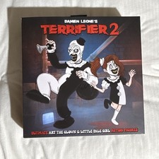 NECA Ultimate Terrifier 2 Art the Clown & Little Pale Girl Action Figure Set picture