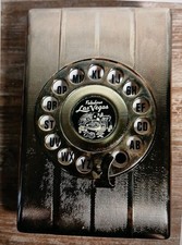 Vintage Fabulous Las Vegas Rotary Pop-Up goldtone Phone Book Eagle picture