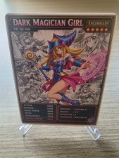 Dark Magician Girl YuGiOh Manga edition Anime Card Custom Neko Nevi Series picture
