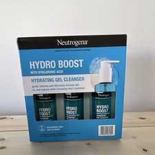 Neutrogena Hydro Boost Hydrating Gel, Cleanser, Fragrance-Free, 3-Pack, 7.8oz picture