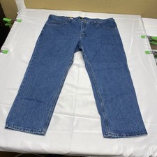 NWT Lee Regular Fit Straight Leg Jeans Size 46X29 Pepper Stone Brand New W/ Tag picture