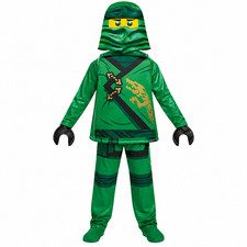 Lloyd Deluxe Lego Ninjago Ninja Toy Fancy Dress Up Halloween Child Costume picture