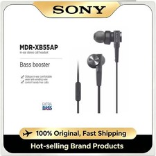 SONY MDR-XB55AP Bass Booster In-Ear Headphones With Remote & Mic Black/Grey picture