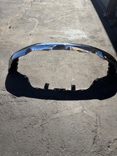 USED OEM Front Bumper 2017 Chevrolet Silverado W/O Fog Lights Chrome Silver picture