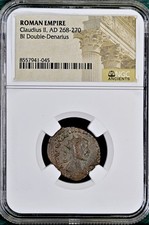 Emperor Claudius II Gothicus 268-270AD Genuine NGC Certified Ancient Roman Coin picture