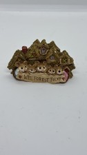 Vintage 1984 Wee Forest Folk Annette Petersen Signed Mouse Figurine picture